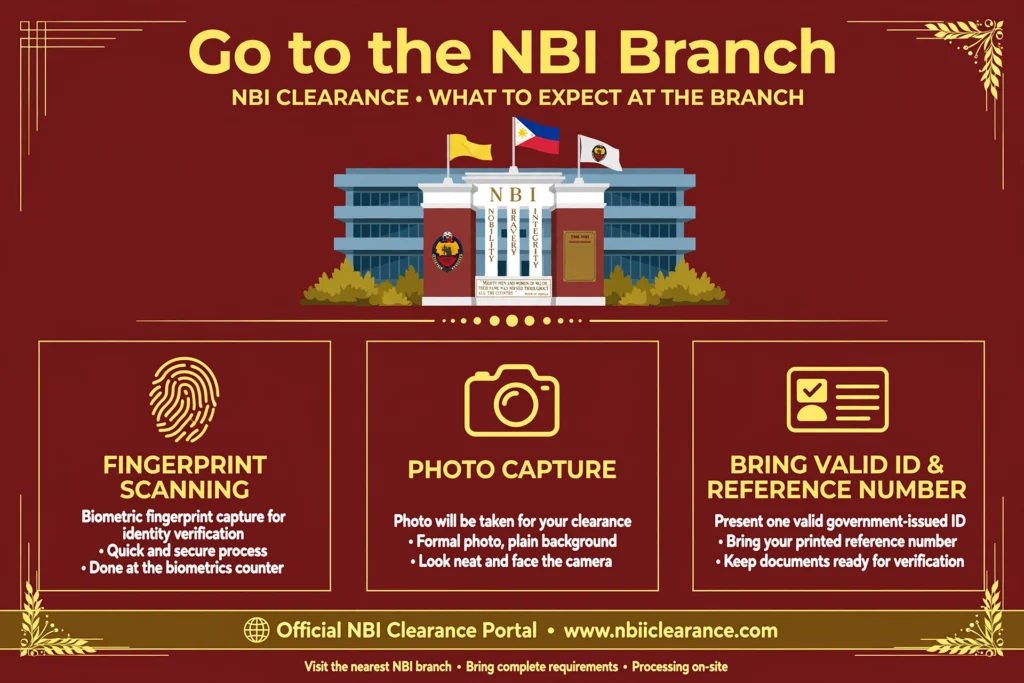 Go to the NBI Branch