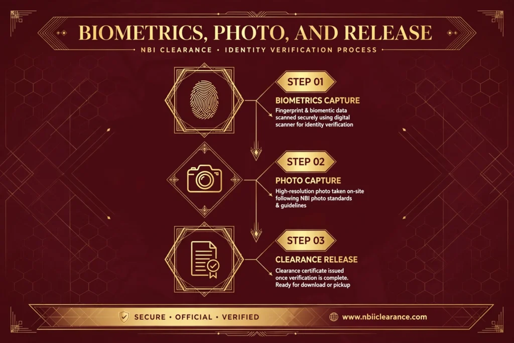 Biometrics, Photo, and Release