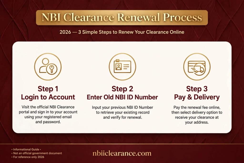 Create an NBI Online Account