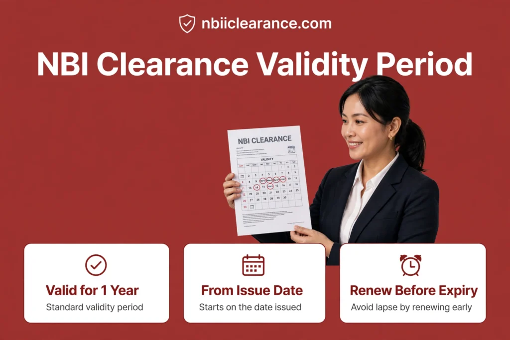 NBI Clearance Validity Period